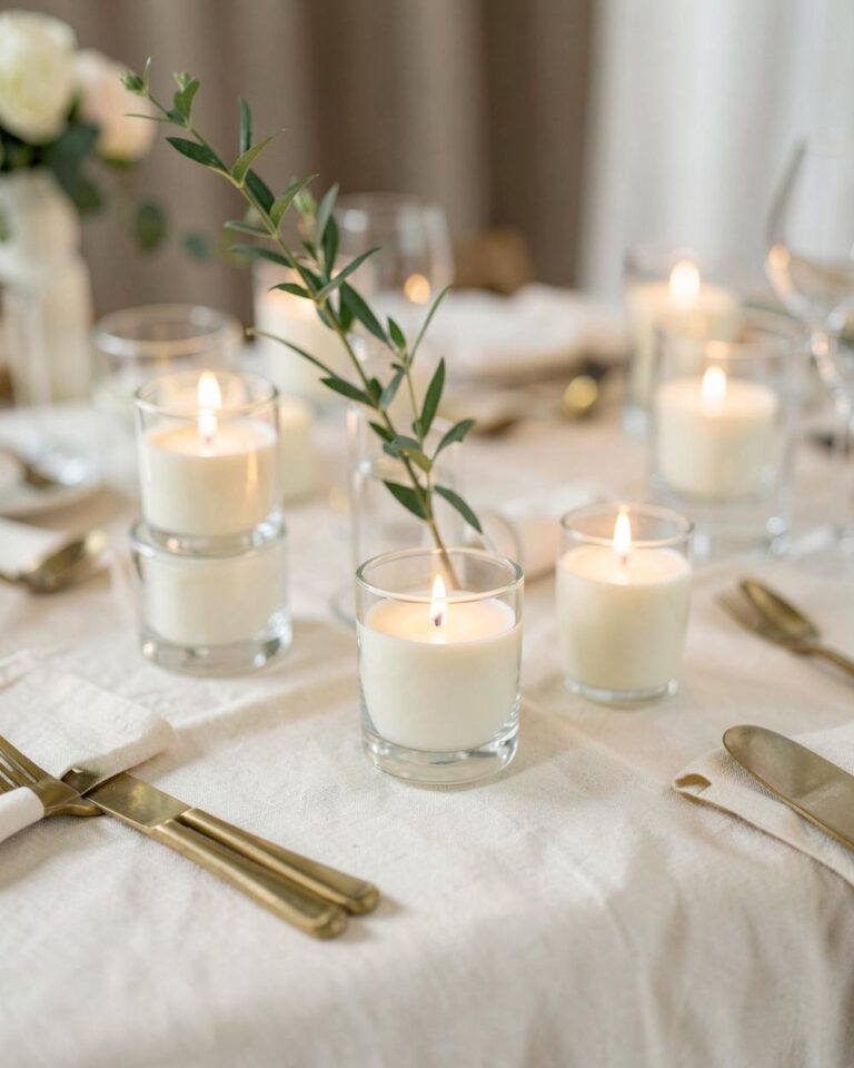 Wedding Favor Candles